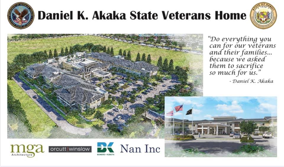 New rendering of state veterans home on Oahu